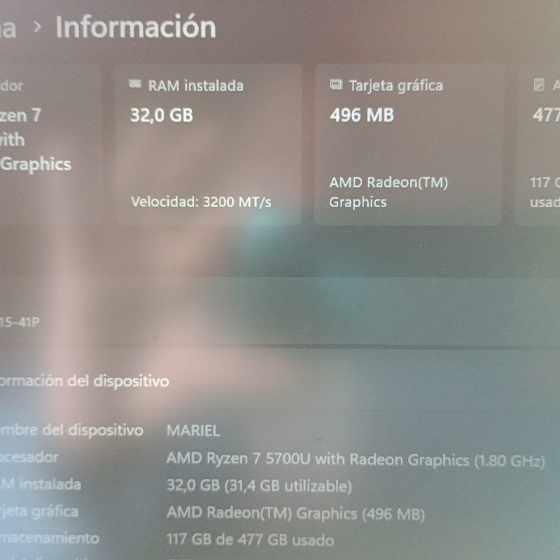 Laptop Acer Aspire Lite 15 